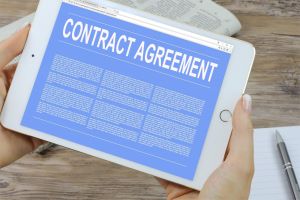 Contract agreement by Nick Youngson CC BY-SA 3.0 Pix4free
